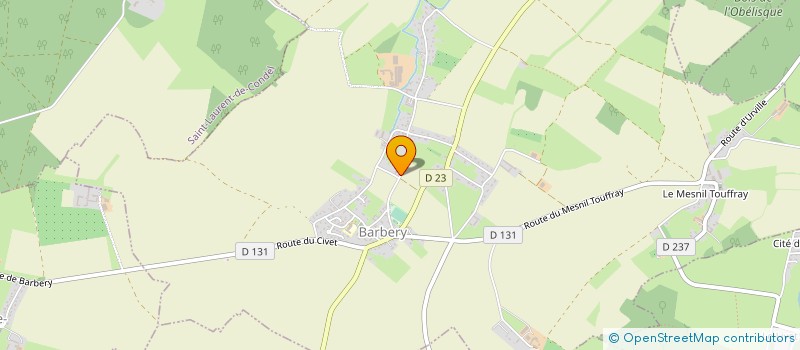 localisation de l'entreprise MADAME CATHERINE MILLE  BARBERY