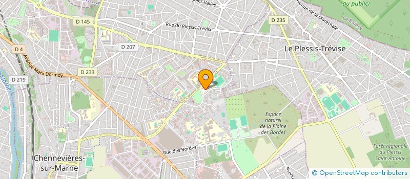 localisation de l'entreprise MADAME CATHERINE MIN  CHENNEVIERES SUR MARNE