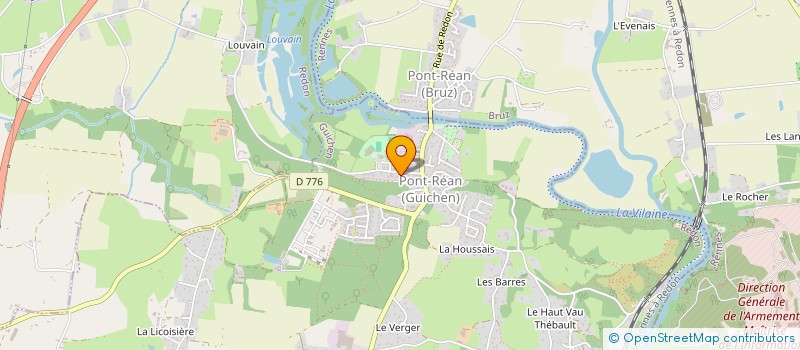 localisation de l'entreprise MADAME CATHERINE MINIOT  GUICHEN