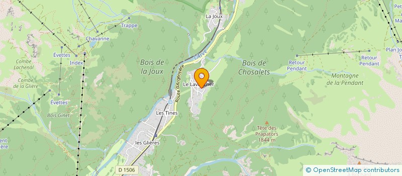 localisation de l'entreprise MADAME CATHERINE MINOIS  CHAMONIX-MONT-BLANC