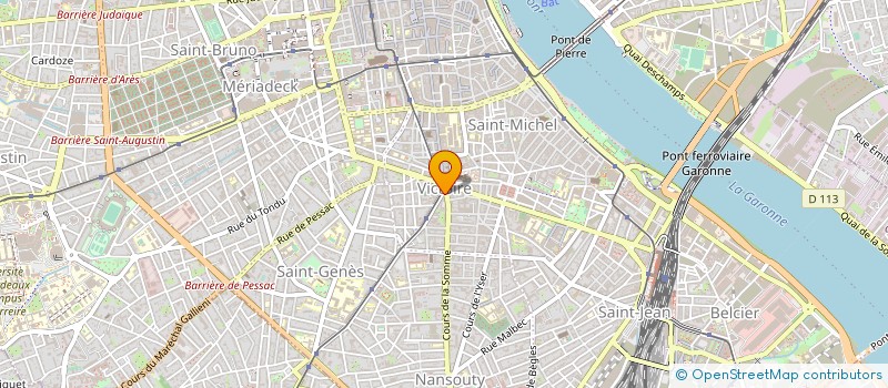 localisation de l'entreprise MADAME CATHERINE MINOZZI  BORDEAUX