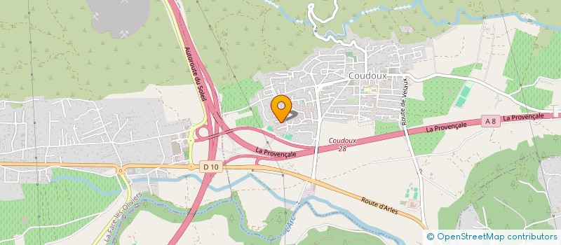 localisation de l'entreprise MADAME CATHERINE MIRGALET  COUDOUX