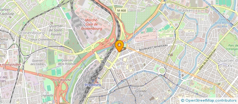 localisation de l'entreprise MADAME CATHERINE MOG à STRASBOURG