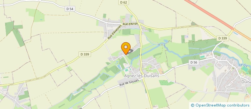 localisation de l'entreprise MADAME CATHERINE MOGUET  AGNEZ-LES-DUISANS