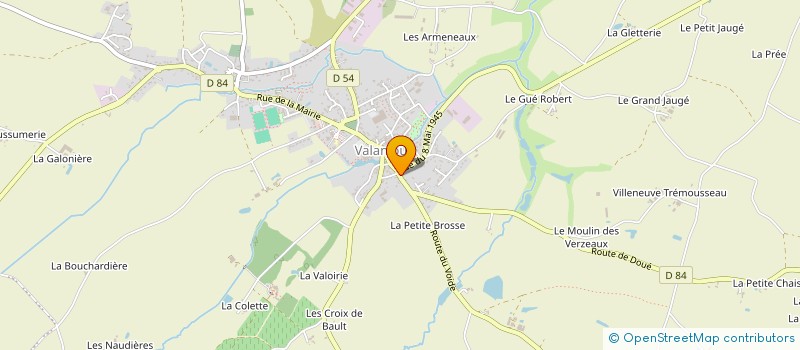 localisation de l'entreprise MADAME CATHERINE MOINDRON  CHEMILLE-EN-ANJOU