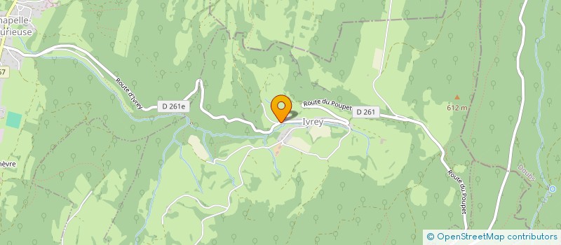 localisation de l'entreprise MADAME CATHERINE MOINE  IVREY