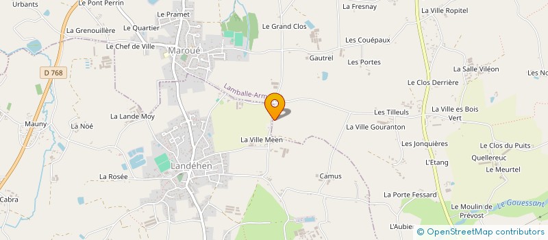 localisation de l'entreprise MADAME CATHERINE MOISAN  SAINT-ALBAN