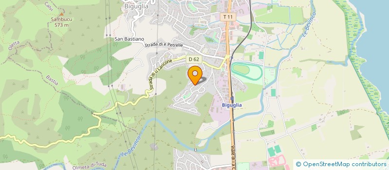 localisation de l'entreprise MADAME CATHERINE MONARD  BIGUGLIA