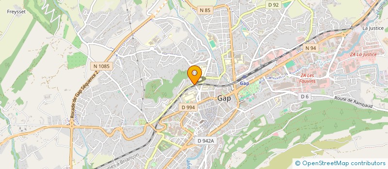 localisation de l'entreprise MADAME CATHERINE MONOT  GAP