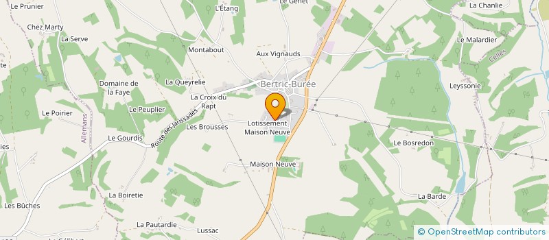 localisation de l'entreprise MADAME CATHERINE MONROY  CHAPDEUIL