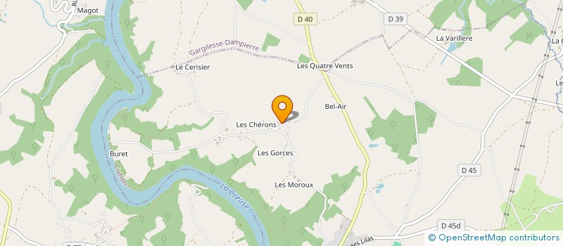 localisation de l'entreprise MADAME CATHERINE MONSACRE à CUZION