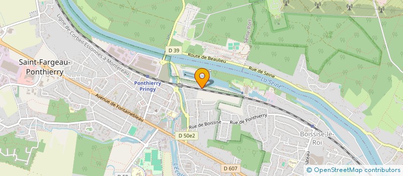 localisation de l'entreprise MADAME CATHERINE MONTRIAUD  SAINT-FARGEAU-PONTHIERRY