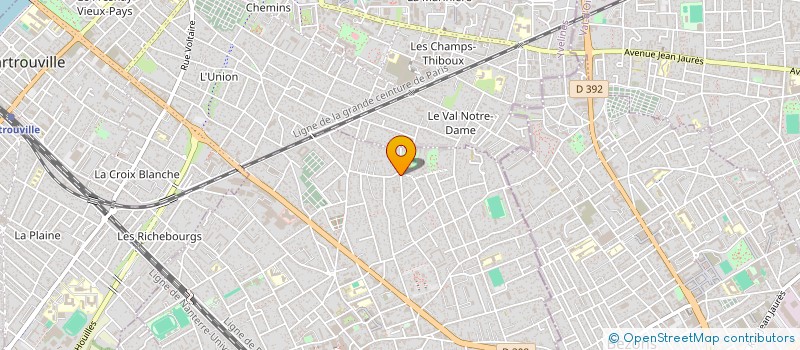 localisation de l'entreprise MADAME CATHERINE MOREIRA  HOUILLES