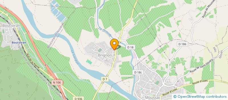 localisation de l'entreprise MADAME CATHERINE MOREL  MAURESSARGUES