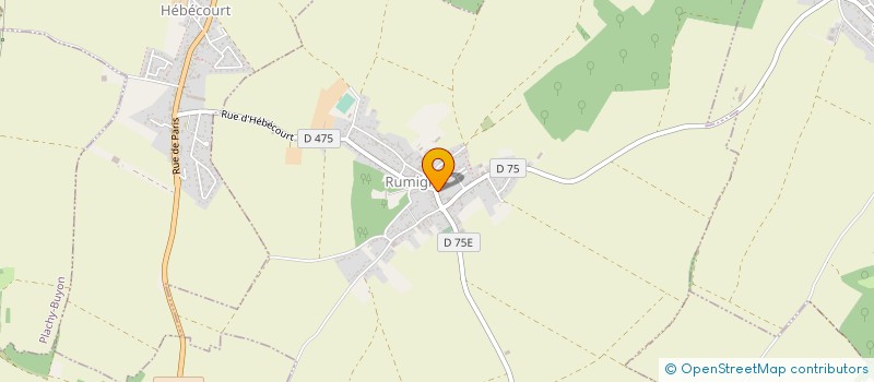 localisation de l'entreprise MADAME CATHERINE MOREL  RUMIGNY