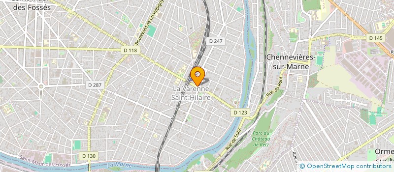 localisation de l'entreprise MADAME CATHERINE MORET à SAINT-MAUR-DES-FOSSES