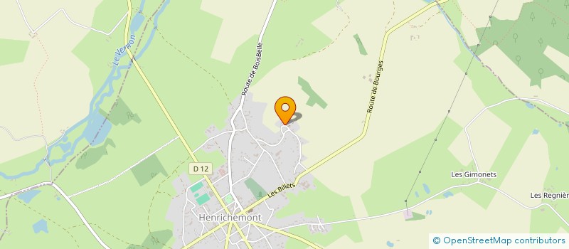 localisation de l'entreprise MADAME CATHERINE MORET  HENRICHEMONT