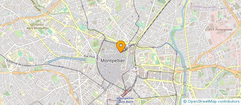 localisation de l'entreprise MADAME CATHERINE MORIN à MONTPELLIER