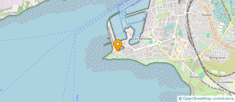 localisation de l'entreprise MADAME CATHERINE MORIN  LA ROCHELLE