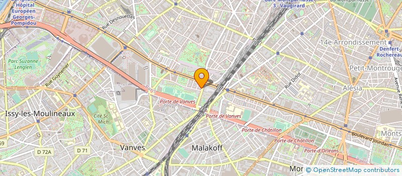 localisation de l'entreprise MADAME CATHERINE MORINEAU  PARIS