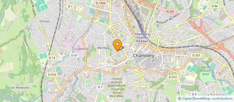 localisation de l'entreprise MADAME CATHERINE MOUKALA  CHAMBERY