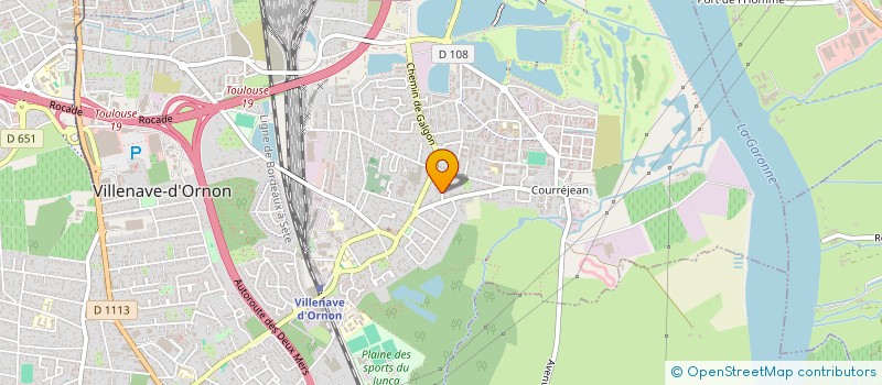 localisation de l'entreprise MADAME CATHERINE MOULIS  VILLENAVE-D'ORNON