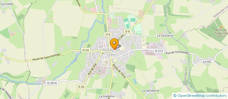 localisation de l'entreprise MADAME CATHERINE MOUNIER  SOULEUVRE EN BOCAGE