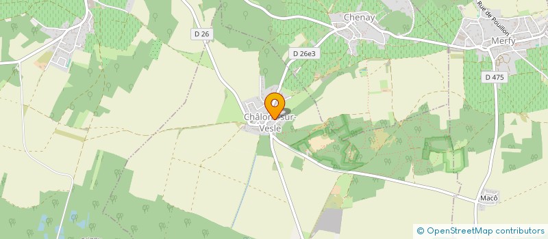 localisation de l'entreprise MADAME CATHERINE MOURAUX  CHALONS-SUR-VESLE