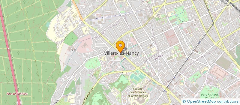 localisation de l'entreprise MADAME CATHERINE MOUSEL  VILLERS-LES-NANCY