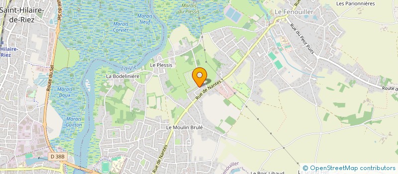 localisation de l'entreprise MADAME CATHERINE MOYA  LE FENOUILLER