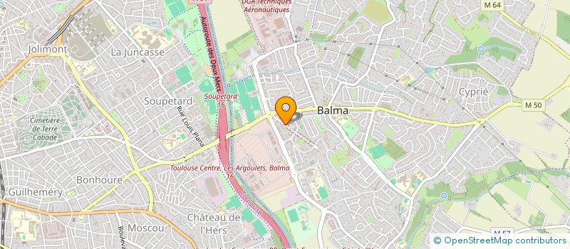 localisation de l'entreprise MADAME CATHERINE MUGNIERY à BALMA