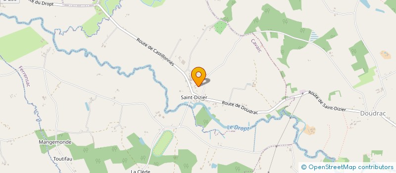 localisation de l'entreprise MADAME CATHERINE MUNIER  CAVARC