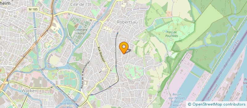 localisation de l'entreprise MADAME CATHERINE MURER  STRASBOURG