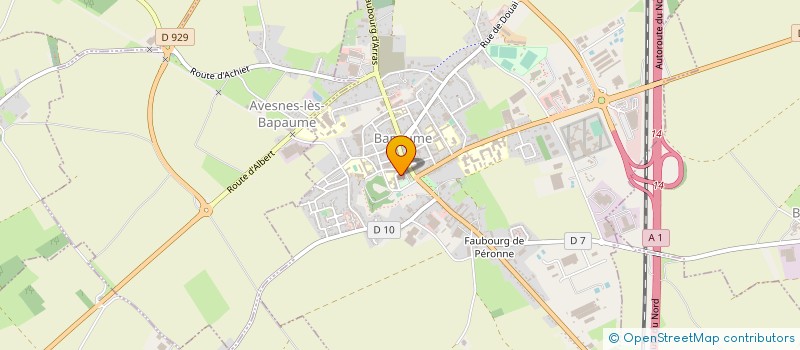 localisation de l'entreprise MADAME CATHERINE MUSIOL  BEAULENCOURT