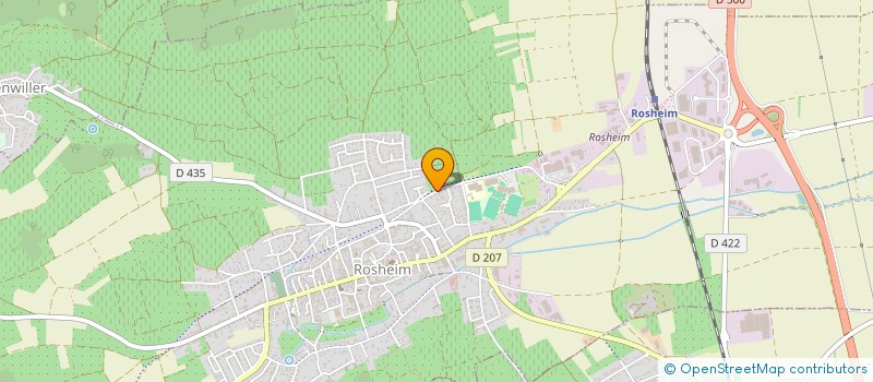 localisation de l'entreprise MADAME CATHERINE MUTZ  ROSHEIM