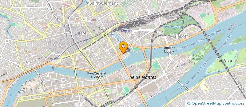 localisation de l'entreprise MADAME CATHERINE NADEAU  NANTES