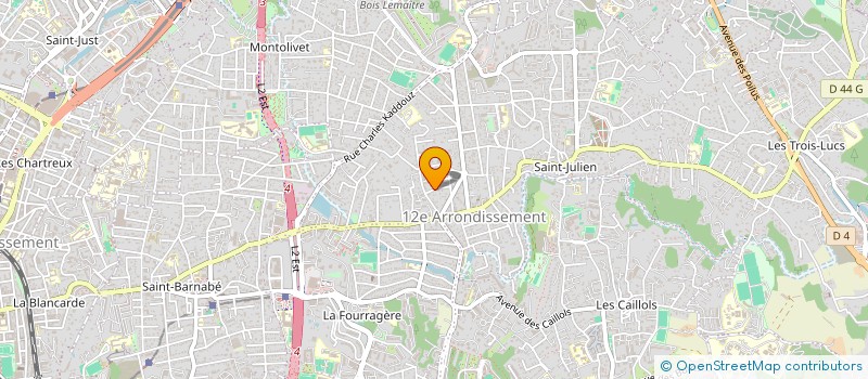 localisation de l'entreprise MADAME CATHERINE NANOGLOU  MARSEILLE