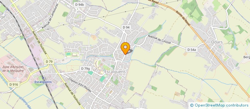 localisation de l'entreprise MADAME CATHERINE NAVION  ESCALQUENS