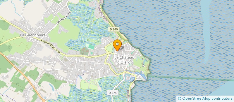 localisation de l'entreprise MADAME CATHERINE NEUVILLE  LE CHATEAU-D'OLERON