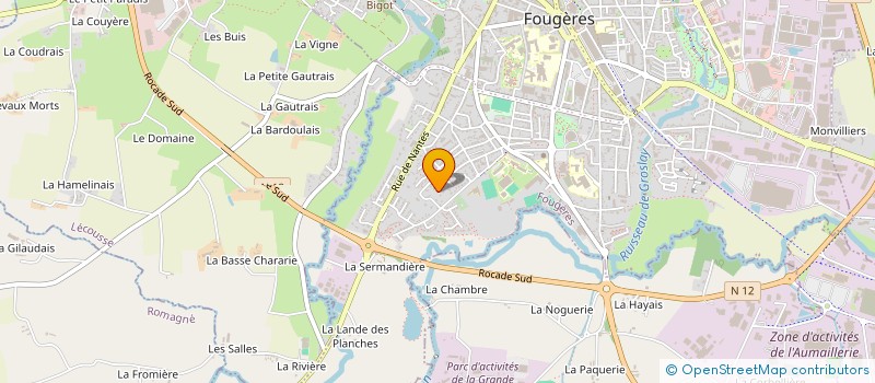 localisation de l'entreprise MADAME CATHERINE NGUYEN à FOUGERES