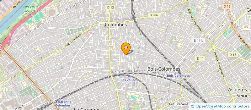 localisation de l'entreprise MADAME CATHERINE NIANG à COLOMBES