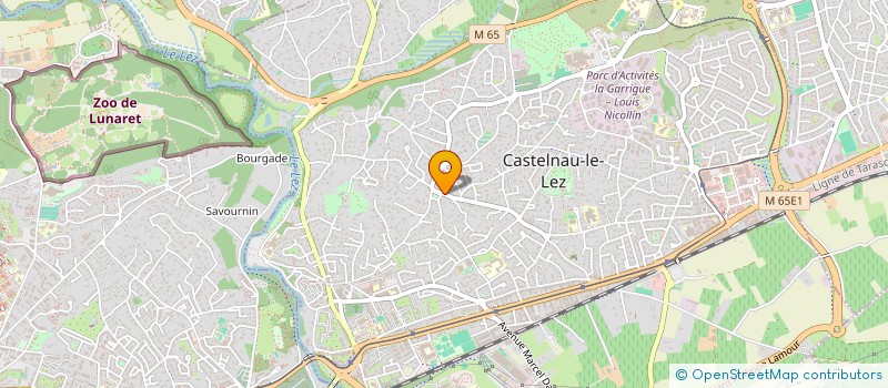 localisation de l'entreprise MADAME CATHERINE NICOLE DELAUNAY  CASTELNAU-LE-LEZ