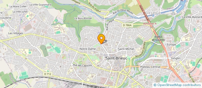 localisation de l'entreprise MADAME CATHERINE NOCET à SAINT-BRIEUC