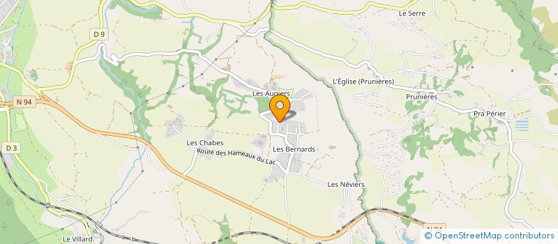 localisation de l'entreprise MADAME CATHERINE NOIN  CHORGES