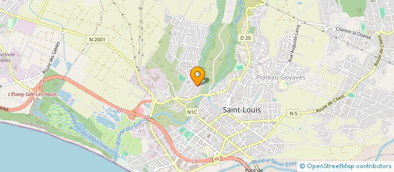 localisation de l'entreprise MADAME CATHERINE NOIZET à SAINT-LOUIS