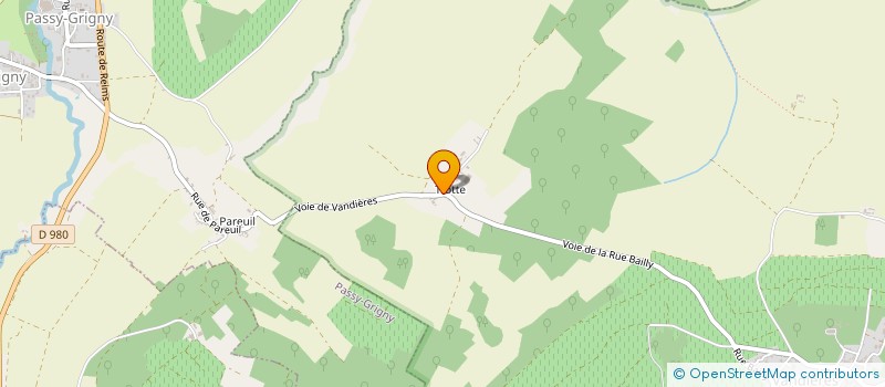 localisation de l'entreprise MADAME CATHERINE NORGET  VANDIERES