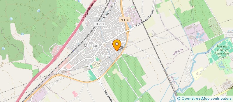 localisation de l'entreprise MADAME CATHERINE NORROY  MILHAUD