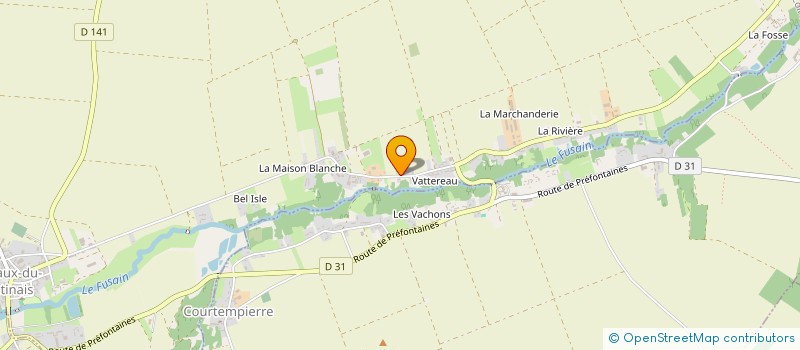 localisation de l'entreprise MADAME CATHERINE NYS  SCEAUX-DU-GATINAIS