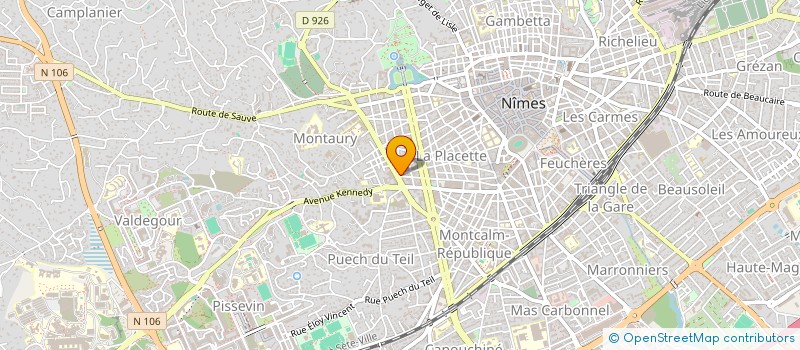 localisation de l'entreprise MADAME CATHERINE OLIVE à NIMES