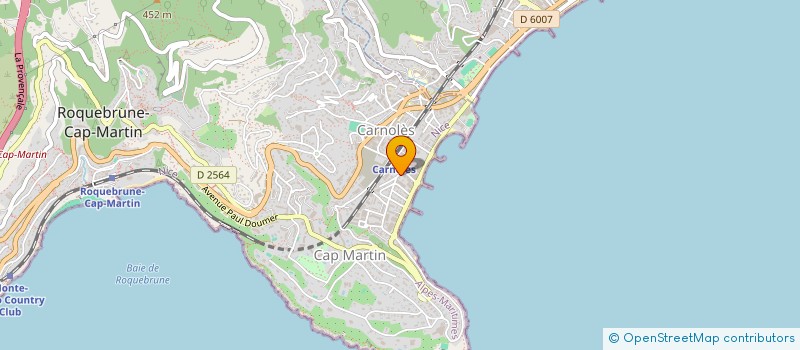 localisation de l'entreprise MADAME CATHERINE ORO à ROQUEBRUNE-CAP-MARTIN